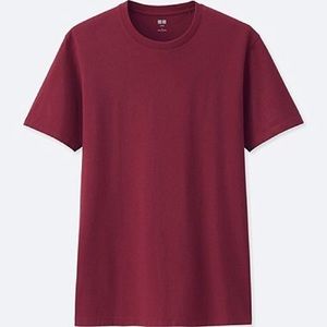[BRAND NEW] Maroon Uniqlo Supima Shirt